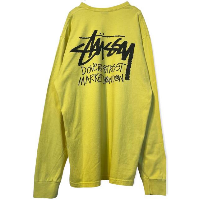 STUSSY DOVER STREET MARKET LONDON ロンT L黄