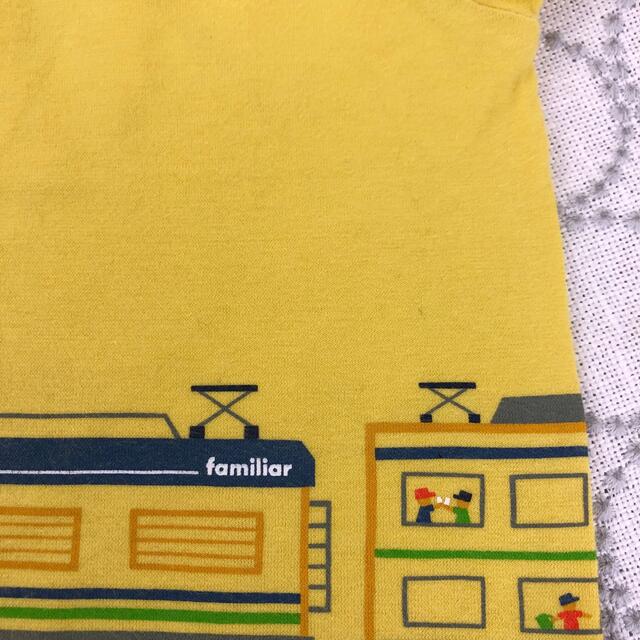 familiar(ファミリア)のfamiliar半袖tシャツ　2着セット キッズ/ベビー/マタニティのベビー服(~85cm)(Ｔシャツ)の商品写真