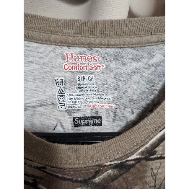 Supreme(シュプリーム)のsupreme hanes　ｔシャツ メンズのトップス(Tシャツ/カットソー(七分/長袖))の商品写真