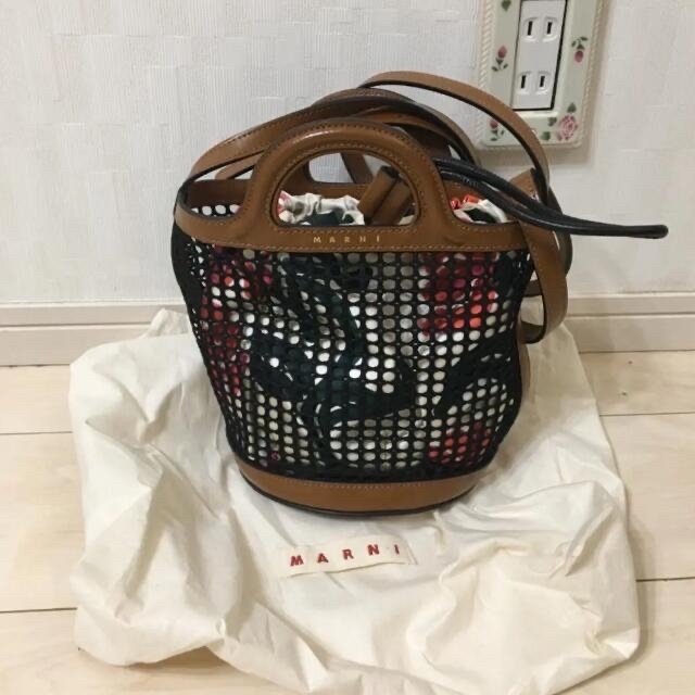 週末値下⭐︎本物保証!早い者勝ち☆Marni マルニ ネットショルダー