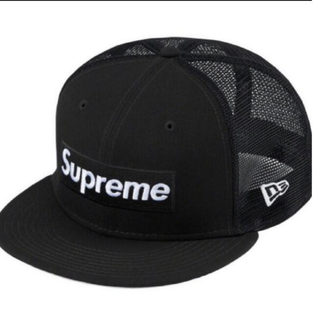 BlackSIZESupreme Box Logo Mesh Back New Era 7-1/8