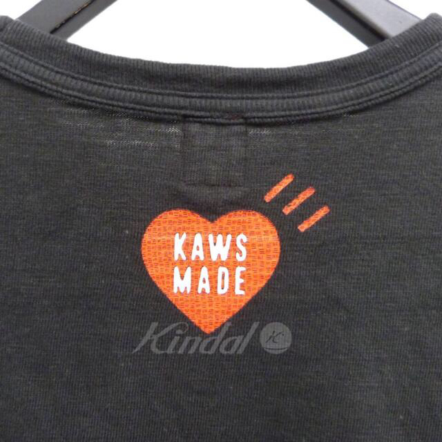 HUMAN MADE(ヒューマンメイド)のHUMAN MADEヒューマンメイド ×KAWS 2021SS TシャツXL メンズのトップス(Tシャツ/カットソー(半袖/袖なし))の商品写真