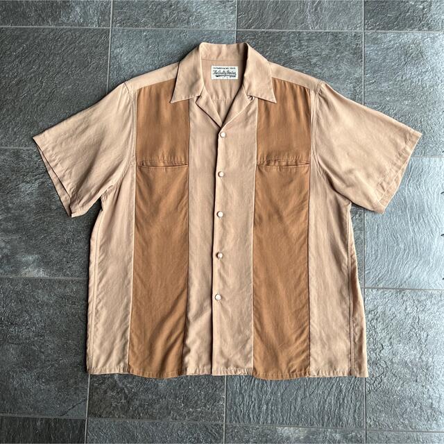 WACKO MARIA TWO TONE 50'S SHIRT（TYPE-3）