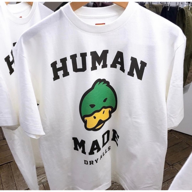 HUMAN MADE(ヒューマンメイド)のHUMAN MADE T-SHIRT  店舗限定DUCK TEE M メンズのトップス(Tシャツ/カットソー(半袖/袖なし))の商品写真