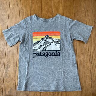 パタゴニア(patagonia)のパタゴニア XS 5-6 Tシャツ　グレー　110 120(Tシャツ/カットソー)
