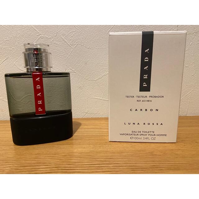 PRADAプラダ香水（テスター）ルナロッサカーボン 100ml