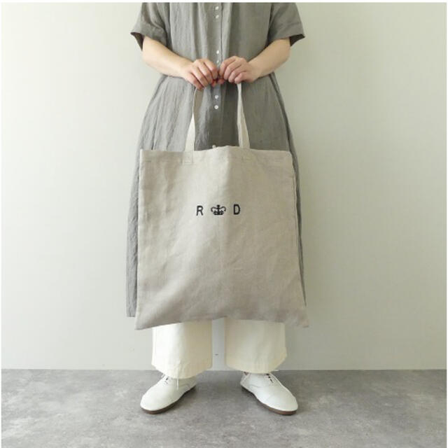 R&D.M(オールドマンズテーラー) LINEN DENIM TOTE BAG