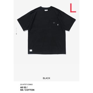 ダブルタップス(W)taps)のWTAPS  AII 02 / SS / COTTON   Lサイズ(Tシャツ/カットソー(半袖/袖なし))