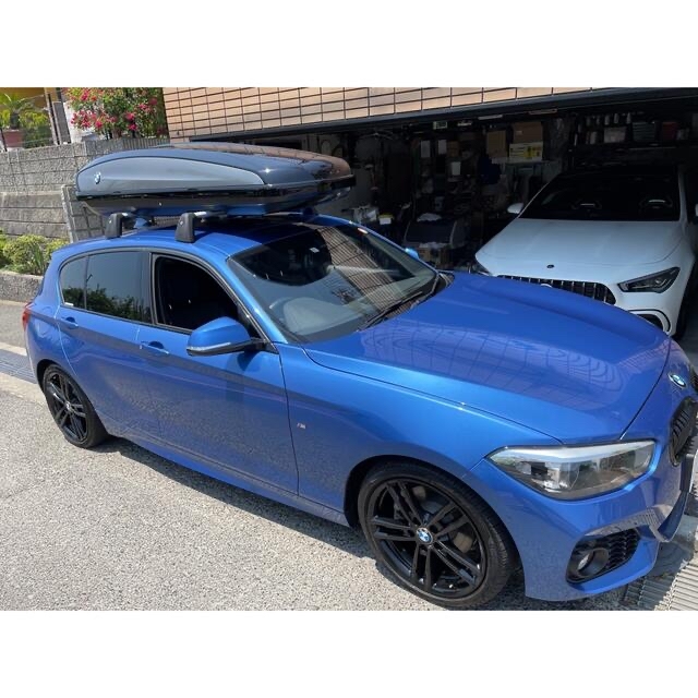 BMW X3 E83純正ベースサポート（ルーフキャリアバー）ルーフバー