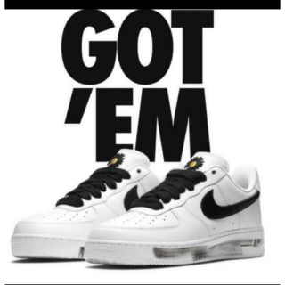 ピースマイナスワン(PEACEMINUSONE)のNIKE×G-DRAGON AIR FORCE 1 PARANOISE  (スニーカー)