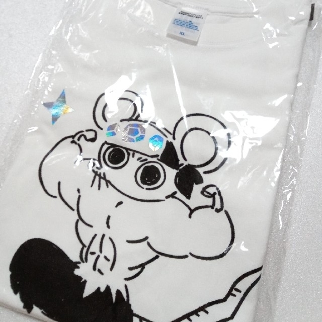 鬼滅の刃　全集中展 ムキムキねずみTシャツ　XLサイズ エンタメ/ホビーのアニメグッズ(その他)の商品写真