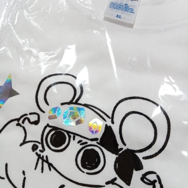 鬼滅の刃　全集中展 ムキムキねずみTシャツ　XLサイズ エンタメ/ホビーのアニメグッズ(その他)の商品写真