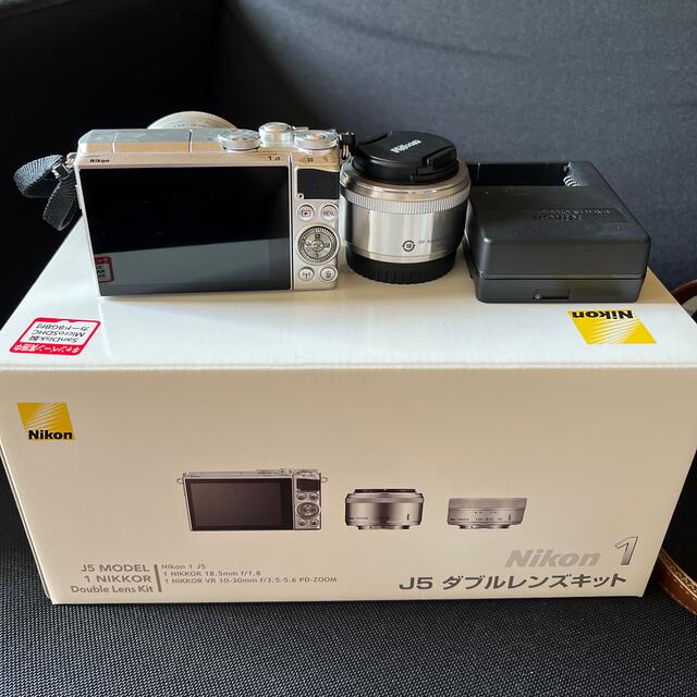 はありませ】 Nikon - Nikon 1 J5 ダブルレンズキット カメラ の通販