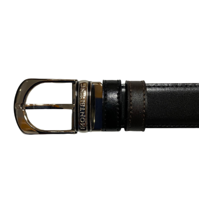 モンブラン MONTBLANC メンズベルト 黒茶リバーシブル 新品本物
