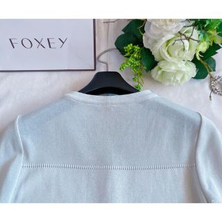 FOXEY  2019年Ripple カーディガン38 極美品　Rene