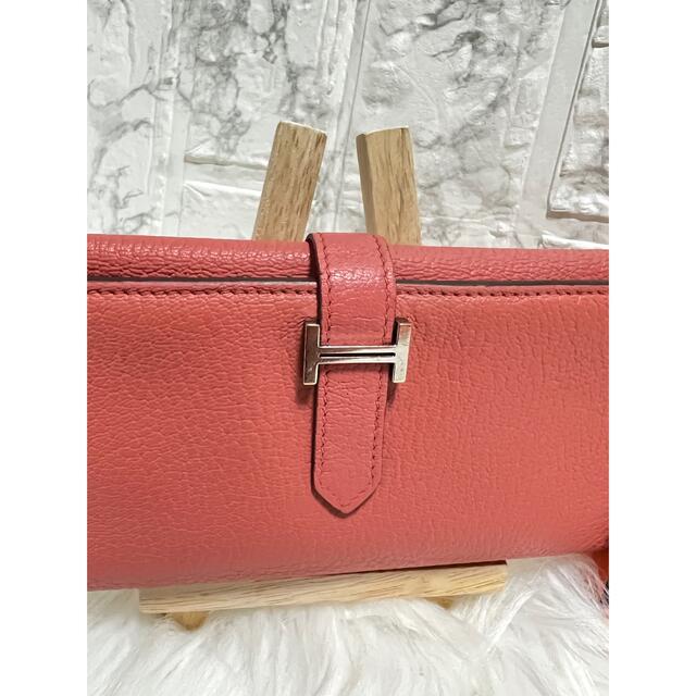 Hermes(エルメス)の♡エルメス♡【正規品】VIP顧客刻印べアンスフレ財布♡【美品】幸せピンク♡ レディースのファッション小物(財布)の商品写真