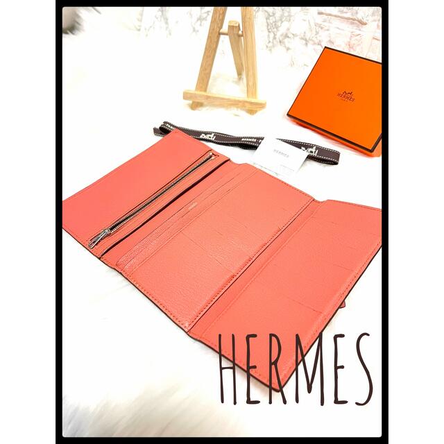 Hermes(エルメス)の♡エルメス♡【正規品】VIP顧客刻印べアンスフレ財布♡【美品】幸せピンク♡ レディースのファッション小物(財布)の商品写真