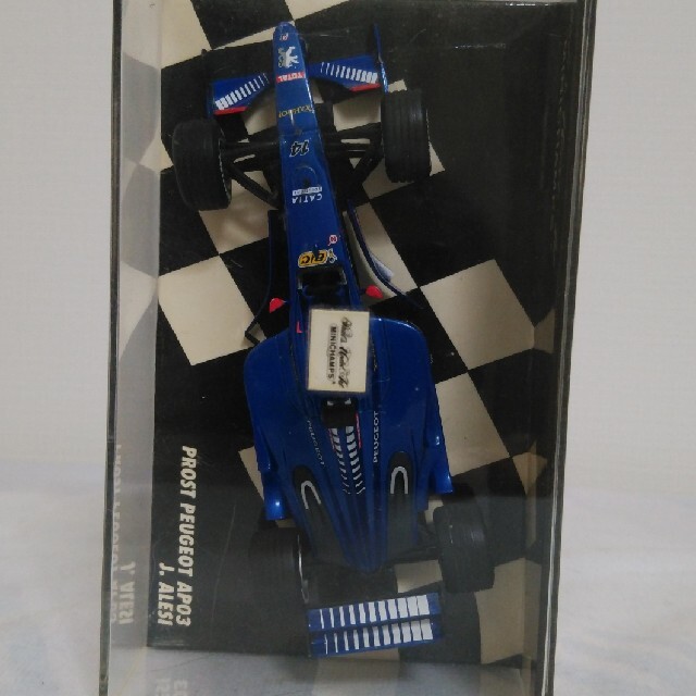 ミニチャンプス1/43 プロストプジョー AP03 鳴く ジャン・アレジ