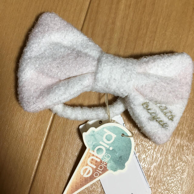 gelato pique(ジェラートピケ)のピケ 新品 スムーズィー’2ボーダーヘアゴム レディースのルームウェア/パジャマ(ルームウェア)の商品写真