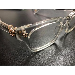 クロムハーツ(Chrome Hearts)のクロムハーツサングラス　メガネ　伊達メガネ　Chromhearts 正規品　本物(サングラス/メガネ)