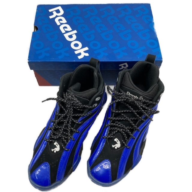 靴/シューズ●●REEBOK メンズ ハイカットスニーカー 27cm V51848 ブルー