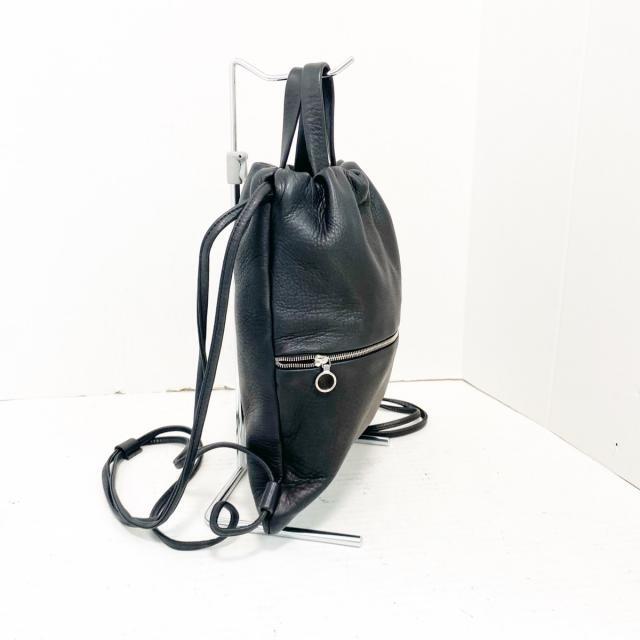 Aeta(アエタ) リュックサック - 黒 レザー Aeta(アエタ) リュックサック - 黒 レザー