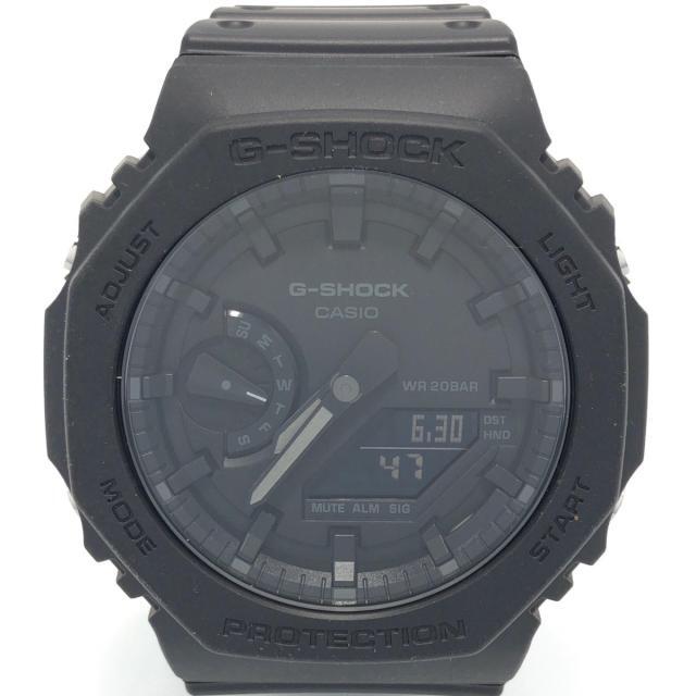 カシオ 腕時計美品  G-SHOCK GA-2100 黒