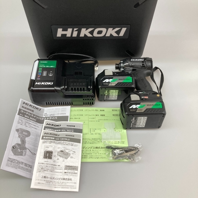 ●●HiKOKI インパクトドライバ WH36DC2XPB工具