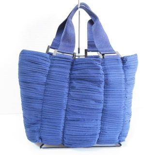 ブランド PLEATS プリーツプリーズ トートバッグ - ネイビーの通販 by