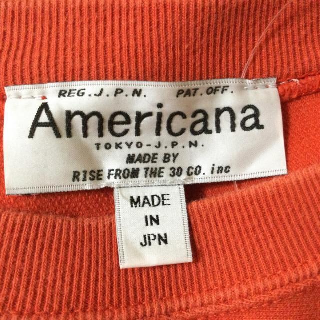 AMERICANA(アメリカーナ)のアメリカーナ トレーナー レディース - レディースのトップス(トレーナー/スウェット)の商品写真