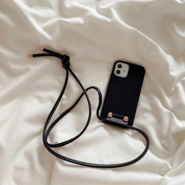 TODAYFUL(トゥデイフル)の新品nstagramで人気 フェイクレザー iPhoneスマホショルダー スマホ/家電/カメラのスマホアクセサリー(iPhoneケース)の商品写真