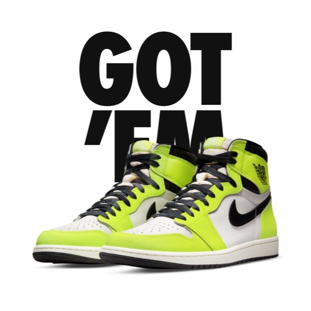 Nike Air Jordan 1 Retro High OG “Volt” A