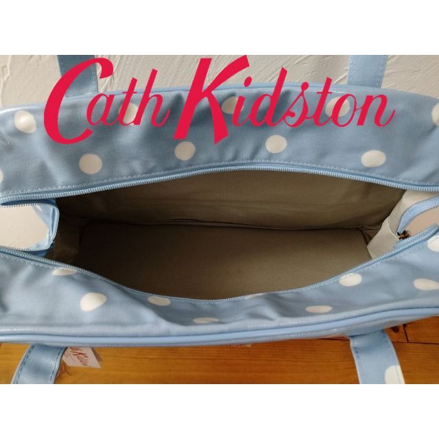 Cath Kidston(キャスキッドソン)の新品 キャスキッドソン ウイークエンドバッグ スポットブルー レディースのバッグ(ボストンバッグ)の商品写真