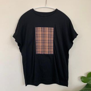 中川政七商店　布ぬのTシャツ　保多織　格子茶