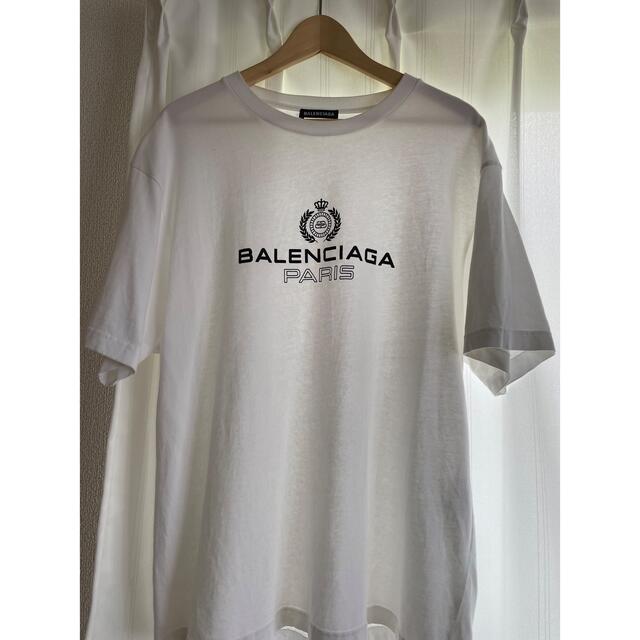 人気が高い Balenciaga - 20ss BALENCIAGA logo Tシャツ Tシャツ+カットソー(半袖+袖なし) -  eshopper.vc