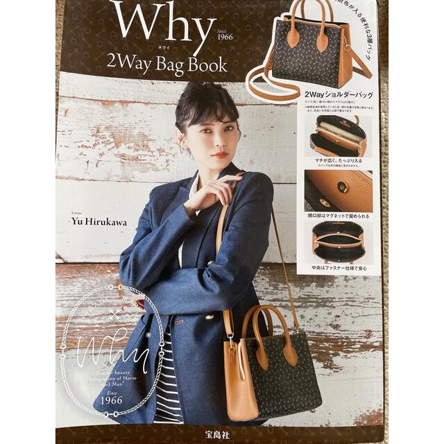 宝島社　Why2wayBag レディースのバッグ(ショルダーバッグ)の商品写真