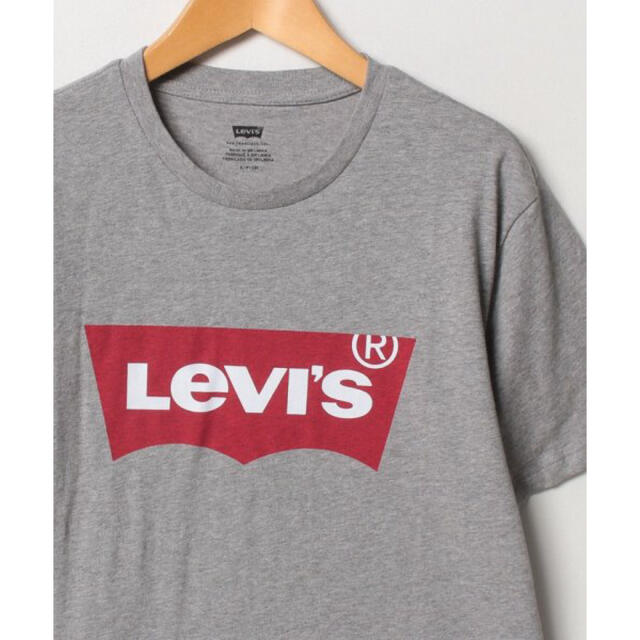 Levis　Tシャツ　SIZE　S　グレーホワイトコン　リーバイス