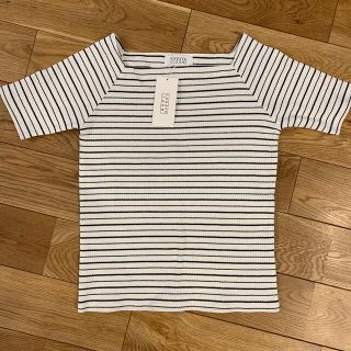 ローリーズファーム(LOWRYS FARM)のボーダーカットソー Tシャツ ローリーズファーム 新品(Tシャツ(半袖/袖なし))