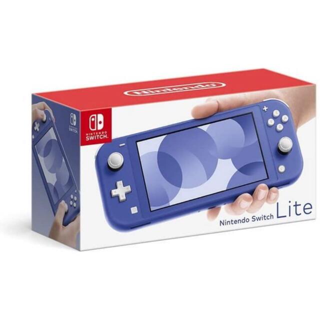 Nintendo Switch(ニンテンドースイッチ)の[新品未開封]Nintendo Switch Light ブルー エンタメ/ホビーのゲームソフト/ゲーム機本体(家庭用ゲーム機本体)の商品写真
