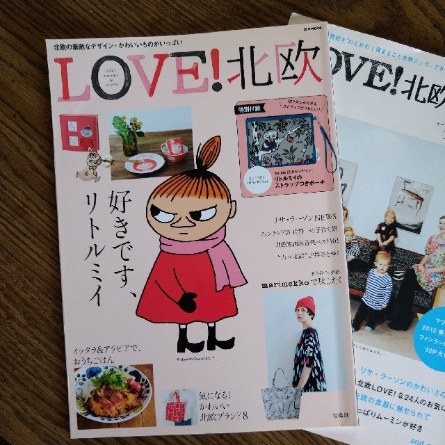 宝島社(タカラジマシャ)のＬＯＶＥ！北欧 ２０１３　ａｕｔｕｍｎ　＆　ｗinter エンタメ/ホビーの雑誌(生活/健康)の商品写真