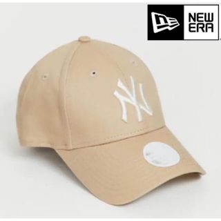 ニューエラー(NEW ERA)の【海外限定】NEW ERA ニューエラ キャップ NY ヤンキース ベージュ(キャップ)