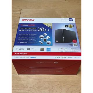 バッファロー(Buffalo)のBUFFALO ネットワークHDD LS520D0402G(PC周辺機器)