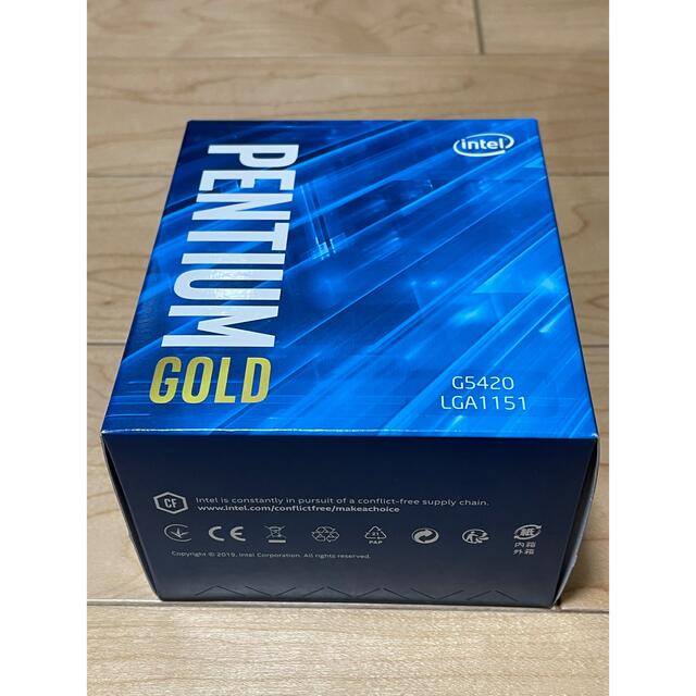 PC/タブレットIntel Pentium Gold G5420 BOX