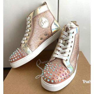 ルブタン(Christian Louboutin) スワロフスキー スニーカー(レディース 