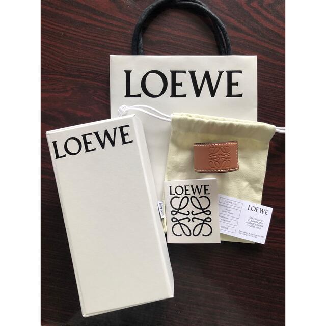 LOEWE ロエベ　スラップブレスレット　タン　新品未使用