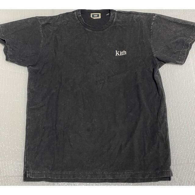 KITH StoneWash T Shirt MoonlessNightTシャツ