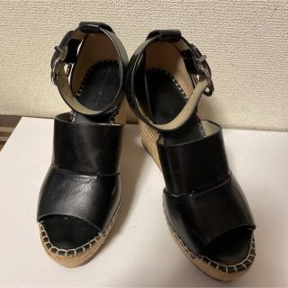 ザラ(ZARA)のZARA collection ザラ コレクション ウェッジ サンダル  36(サンダル)