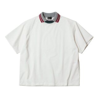 カラー(kolor)のKOLOR Stripe Docking polo 22ss(Tシャツ/カットソー(半袖/袖なし))