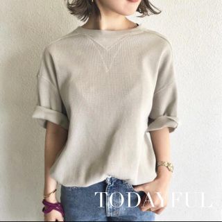 トゥデイフル(TODAYFUL)のトゥデイフル TODAYFUL Vintage サーマル ワンピース(カットソー(半袖/袖なし))