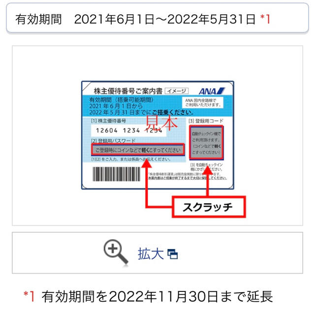 ANA(全日本空輸)(エーエヌエー(ゼンニッポンクウユ))のANA株主優待券5枚・一風堂 株主優待券1枚 チケットの優待券/割引券(その他)の商品写真